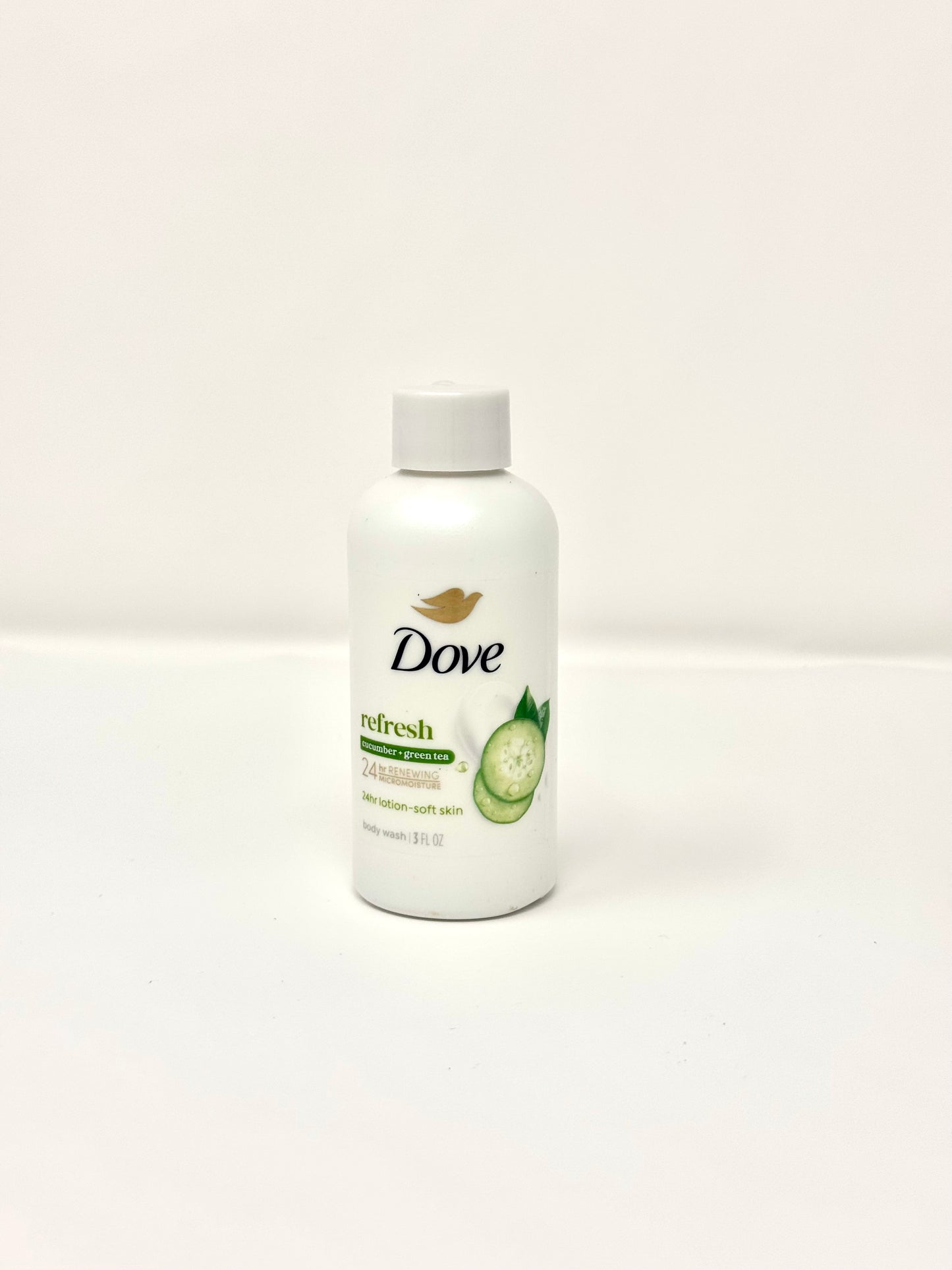 Dove Refresh Body Wash, Travel Size 3.0 Fl Oz