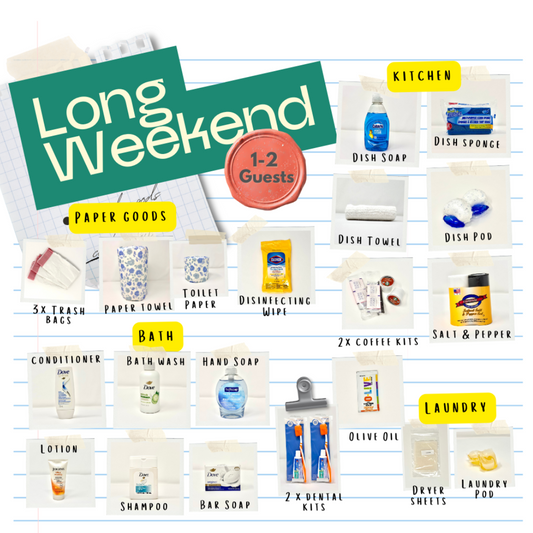 The Long Weekend (1-3 guests)
